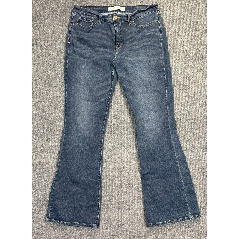 Signature by Levi Strauss Gold Bootcut Jeans Blue Womens Size 14 35x31
